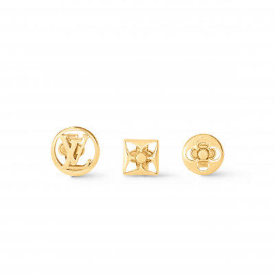 LOUIS VUITTON CRAZY IN LOCK EARRINGS SET M00395
